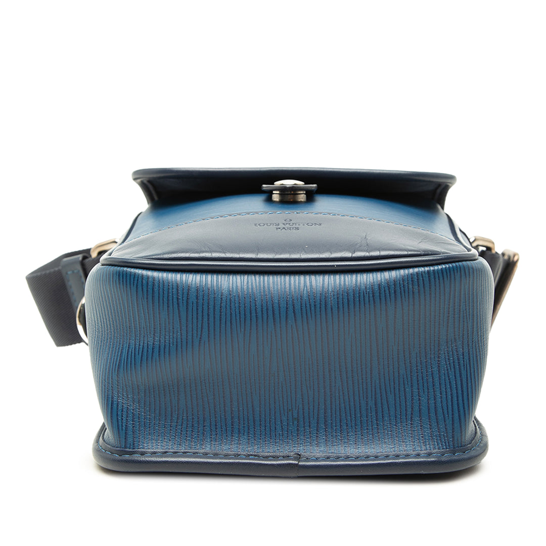 Louis Vuitton Sac bandoulière Downtown Messenger Épi BB Bleu – vue 3 – GABY PARIS