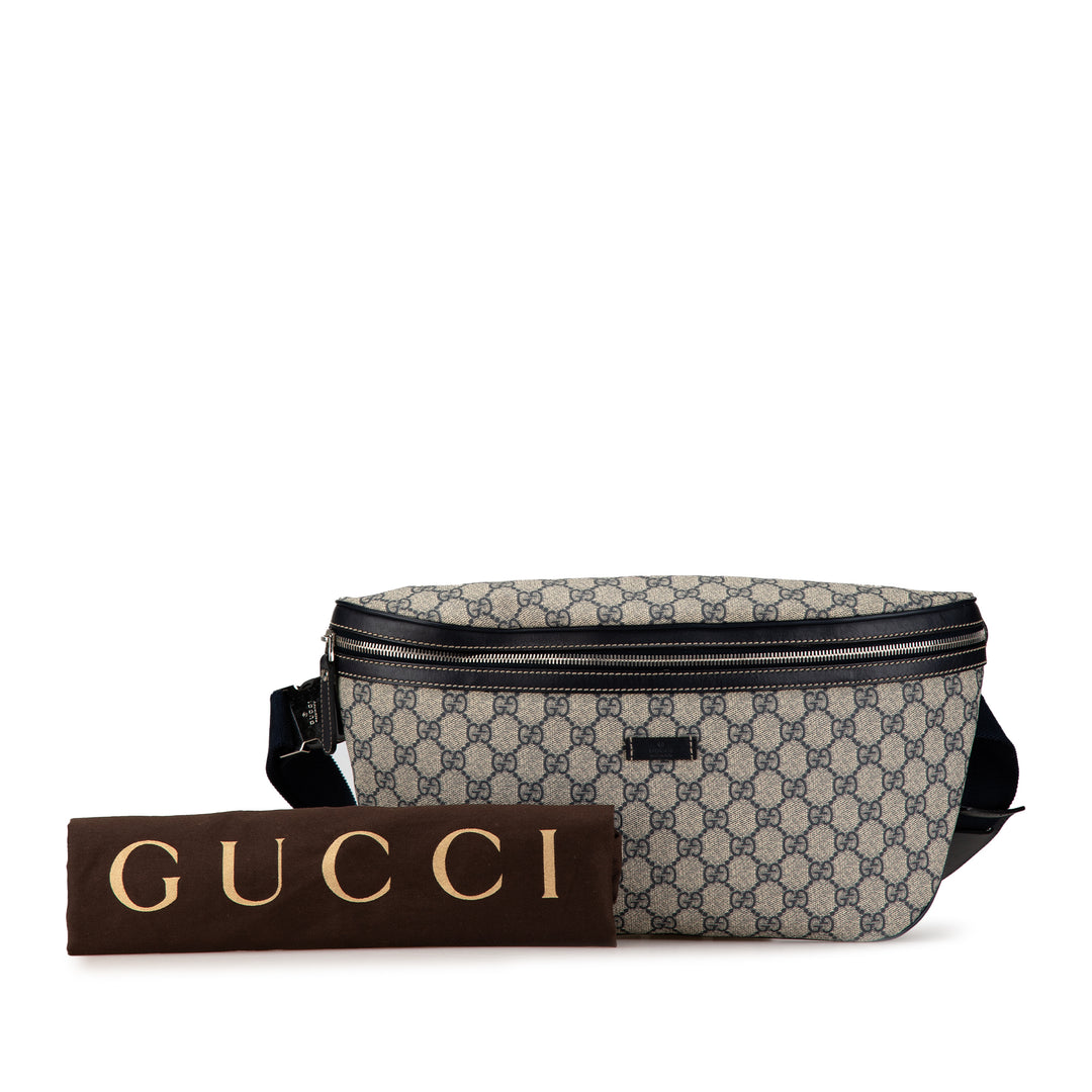 GG Supreme Belt Bag Brown - Gaby Paris