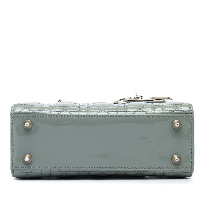 Dior Lady Dior Cannage Petit Gris – vue 3 – GABY PARIS