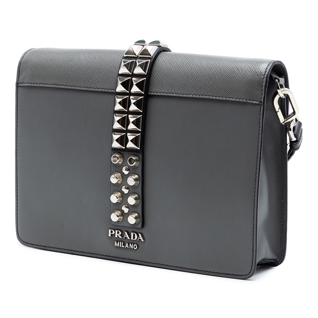 City Veau et Elektra Sac Saffiano Gris