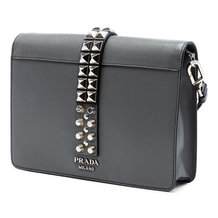 City Veau et Elektra Sac Saffiano Gris