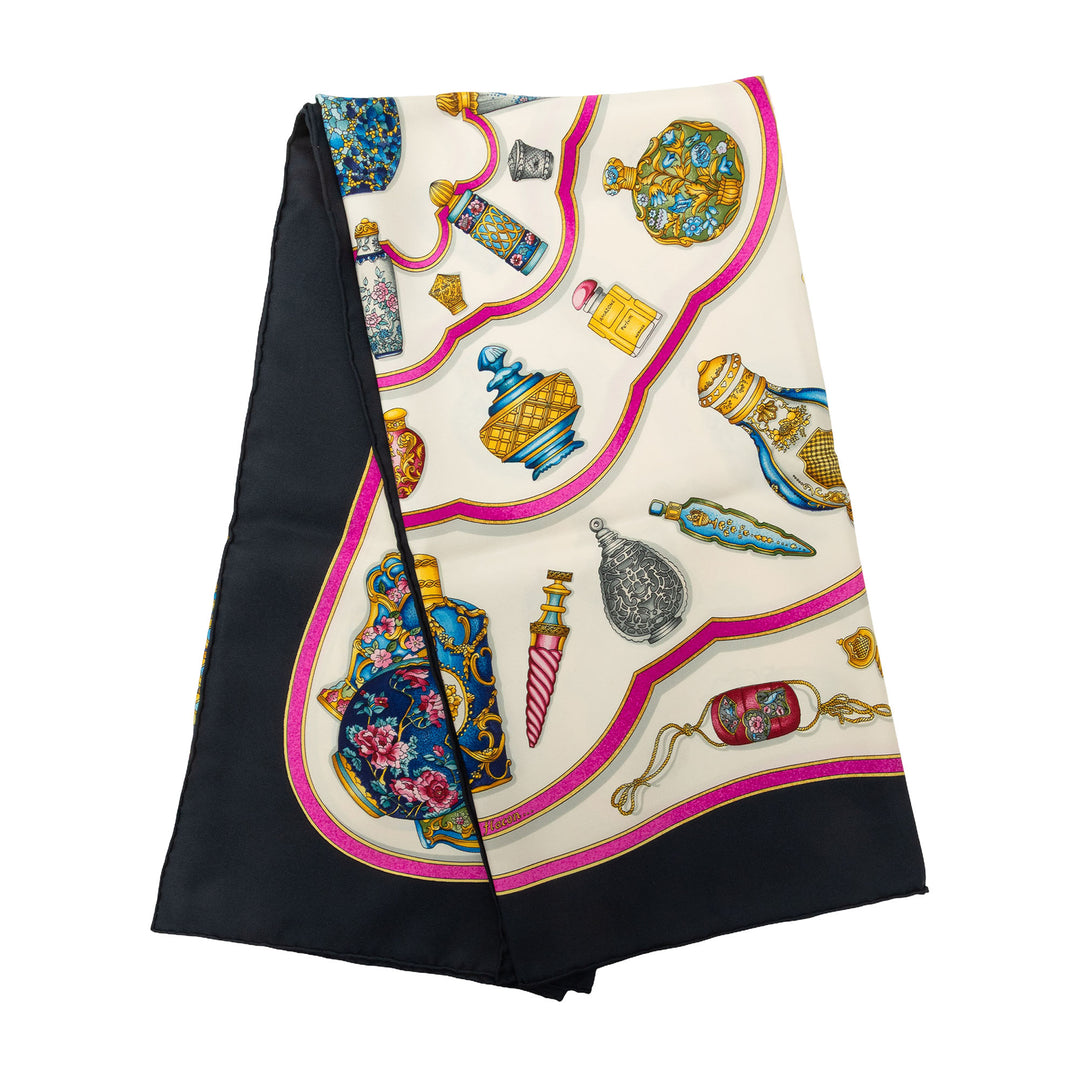 Hermès Qu Importe le Flacon Foulard 90 Multi Multicolore – vue principale – GABY PARIS