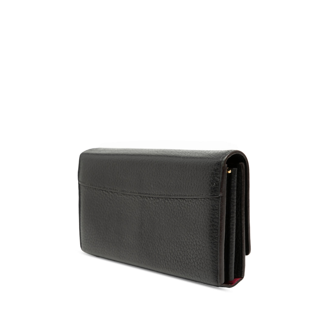 Louis Vuitton Taurillon Capucines Portefeuille long