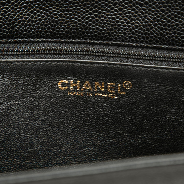 Chanel CC Cabas Cuir caviar Noir – vue 5 – GABY PARIS