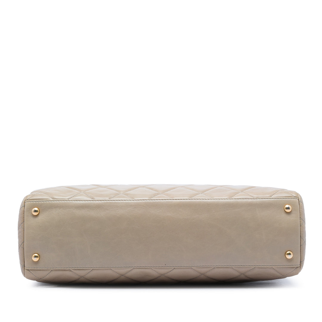 Chanel Matelassé Glazed Cuir de veau Daily Walk Cabas
