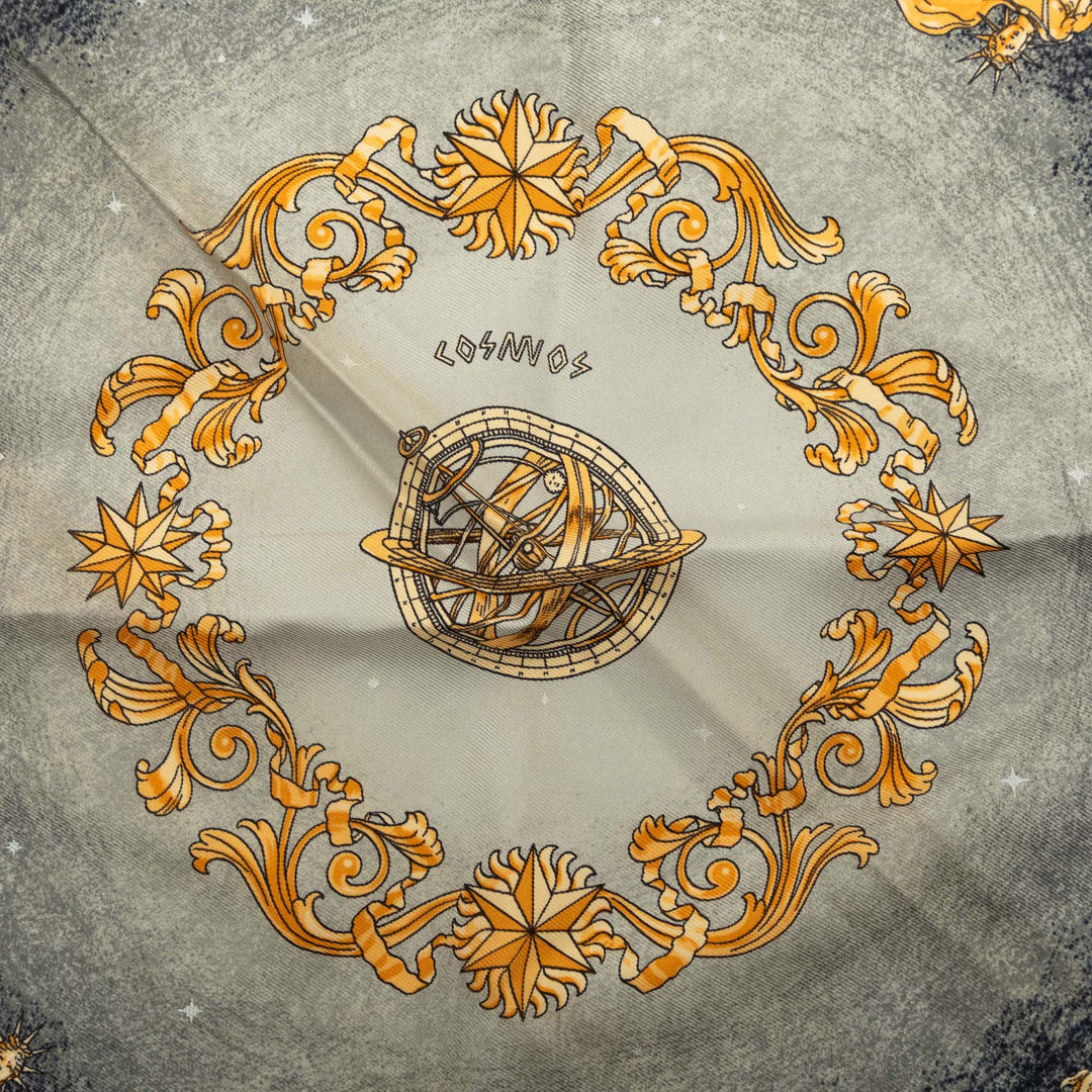 Hermès Cosmos Square Soie Handkerchief