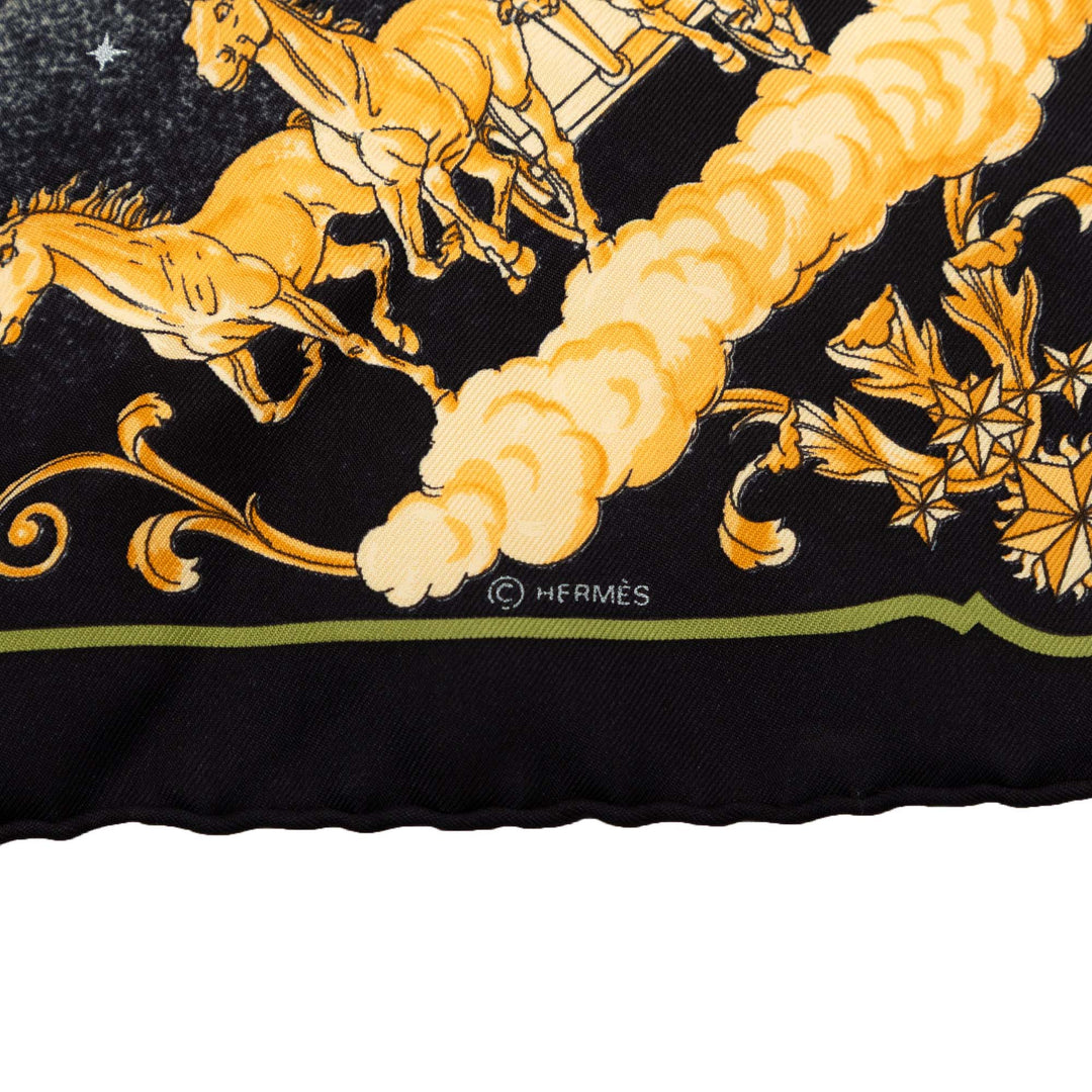 Hermès Cosmos Square Soie Handkerchief