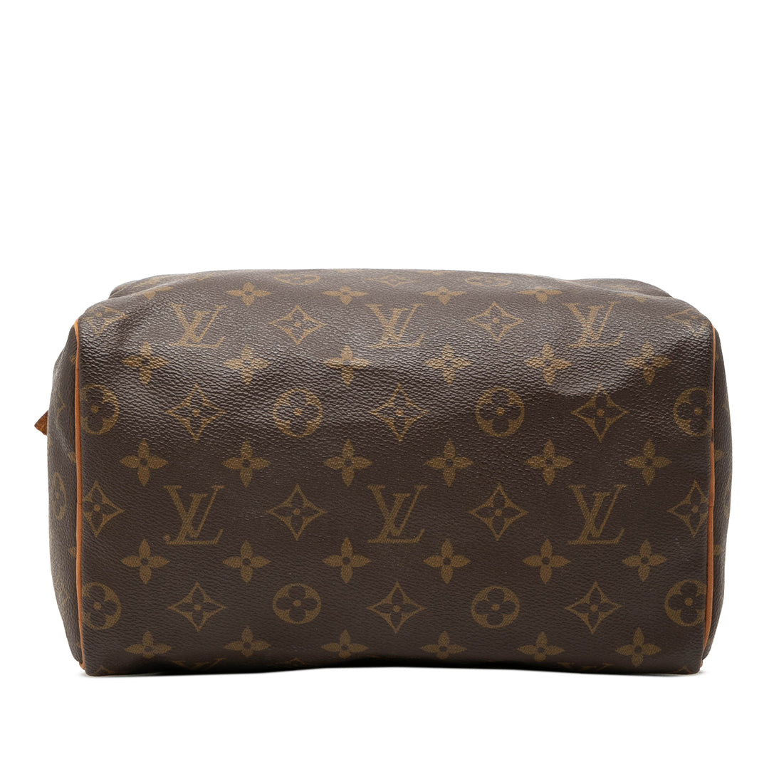 Louis Vuitton Sac à main Speedy 25 Monogram Marron – vue 3 – GABY PARIS