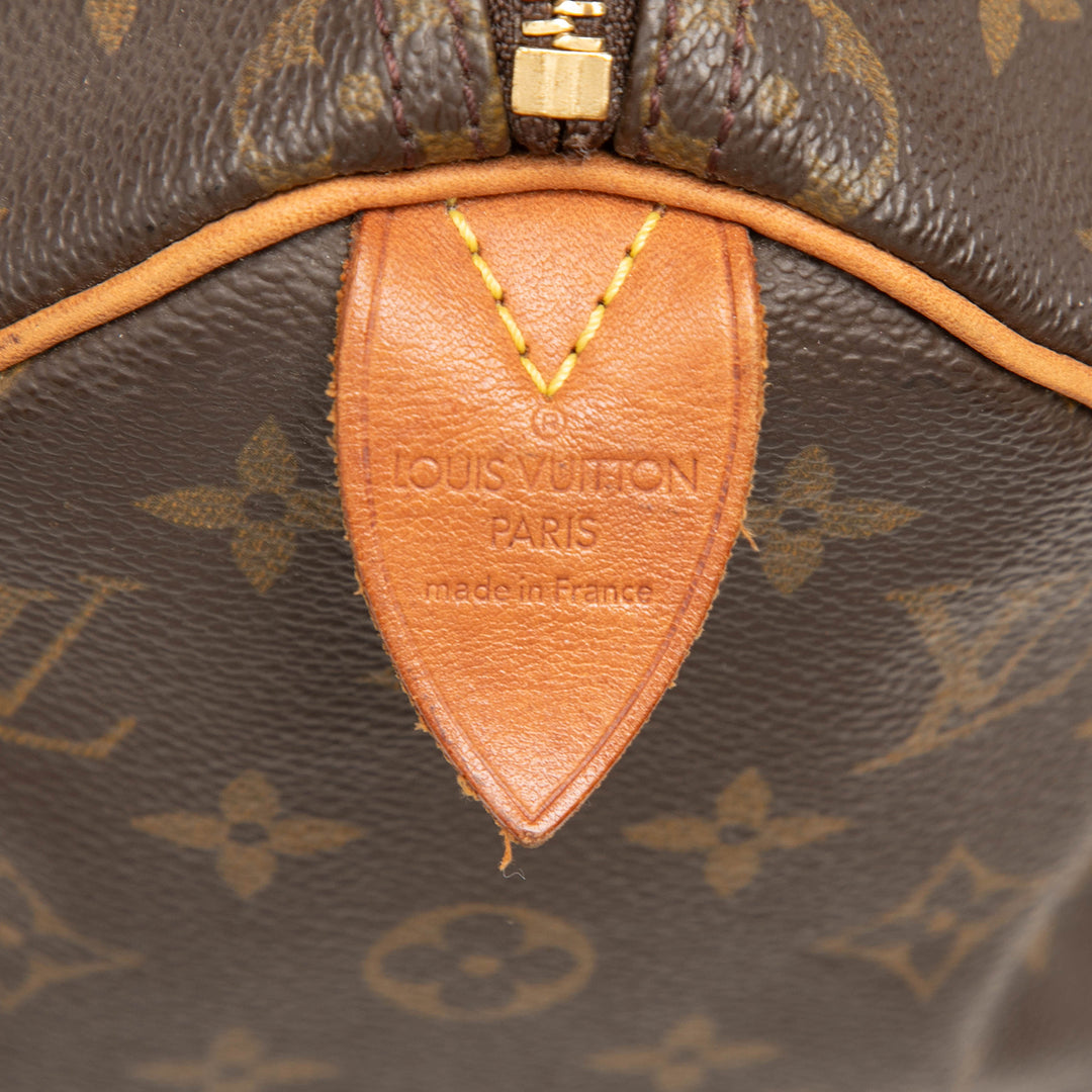 Louis Vuitton Sac à main Speedy 25 Monogram Marron – vue 5 – GABY PARIS