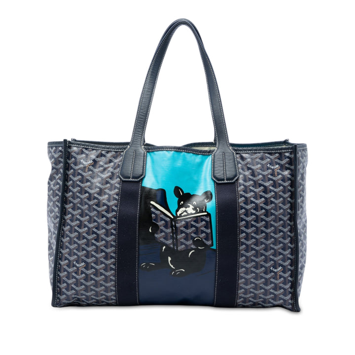 Villette MM Goyardine Bleu