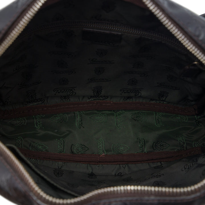 Gucci Sac bandoulière Guccissima Noir – vue 4 – GABY PARIS