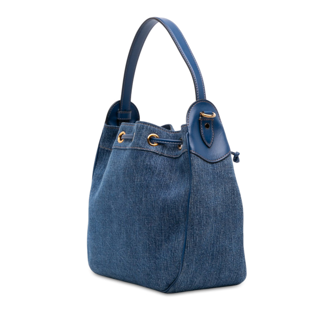 La Medusa Sac à cordon seau Jean Bleu