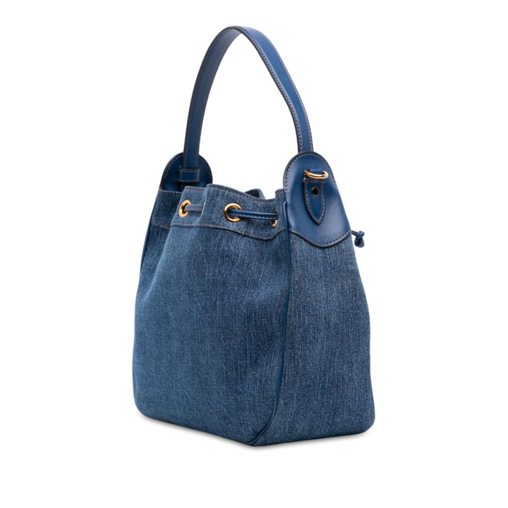 La Medusa Sac à cordon seau Jean Bleu
