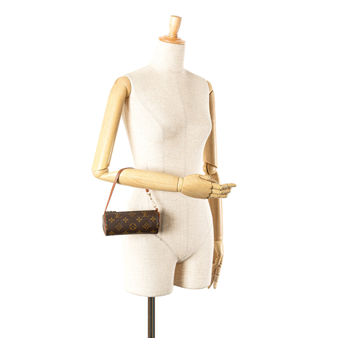 Monogram Papillon Pochette Brown - Gaby Paris