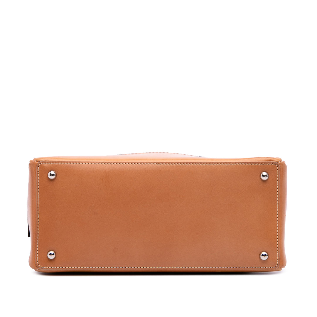 C Macadam Suede Handbag Black - Gaby Paris