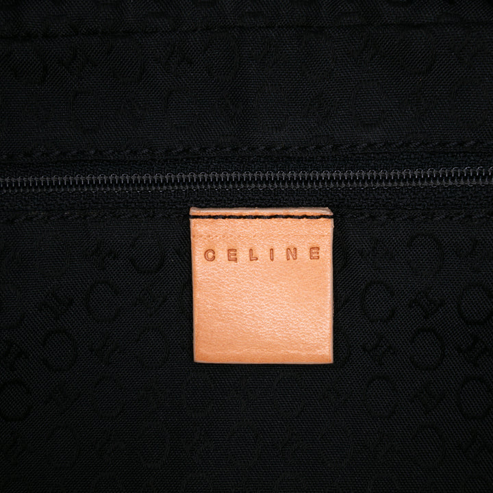 C Macadam Suede Handbag Black - Gaby Paris