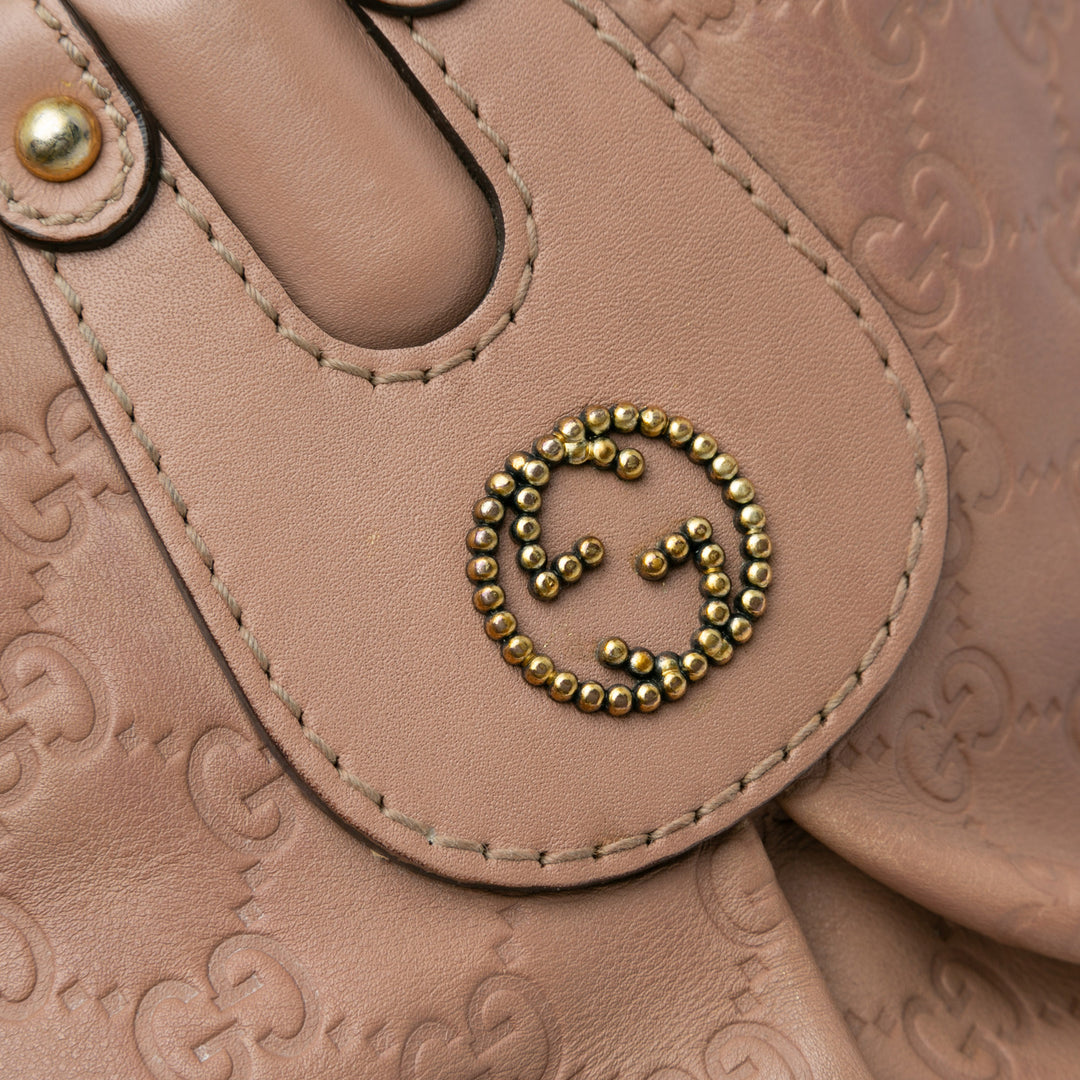 Guccissima Scarlett Handbag Brown - Gaby Paris