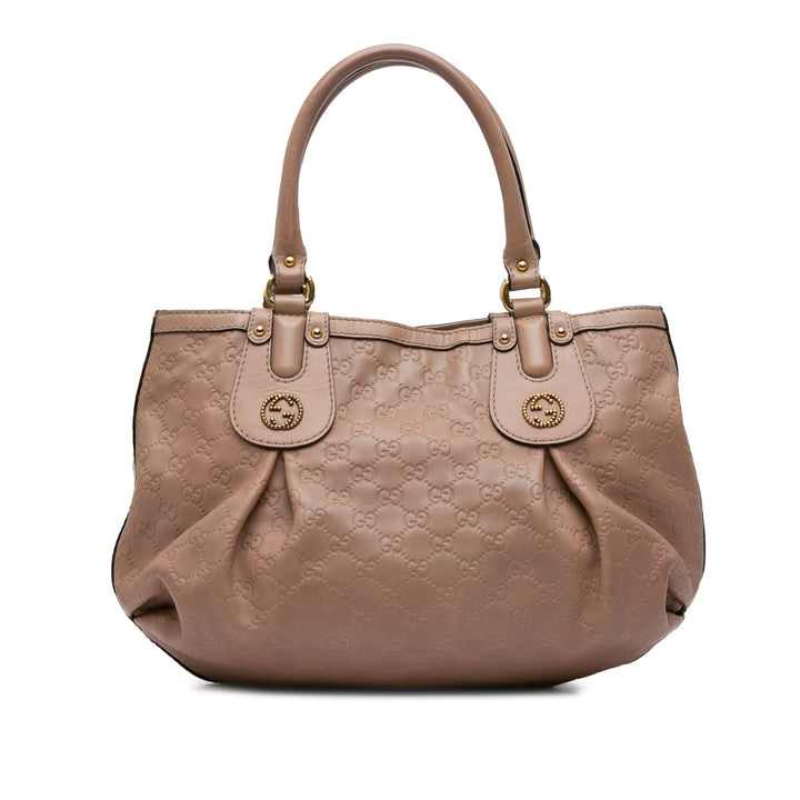 Guccissima Scarlett Handbag Brown - Gaby Paris