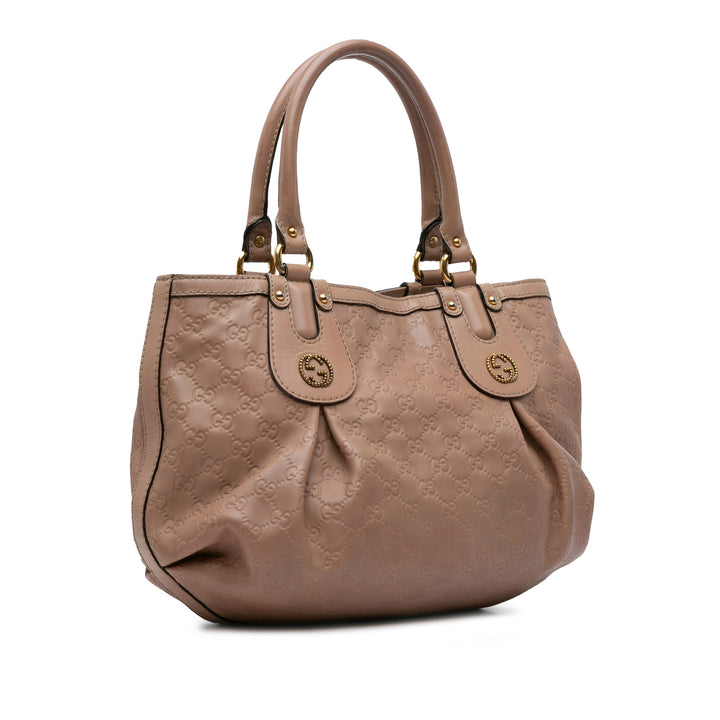 Guccissima Scarlett Handbag Brown - Gaby Paris