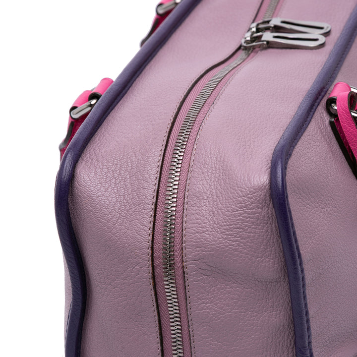 Tricolor Goatskin Amazona 36 Purple - Gaby Paris