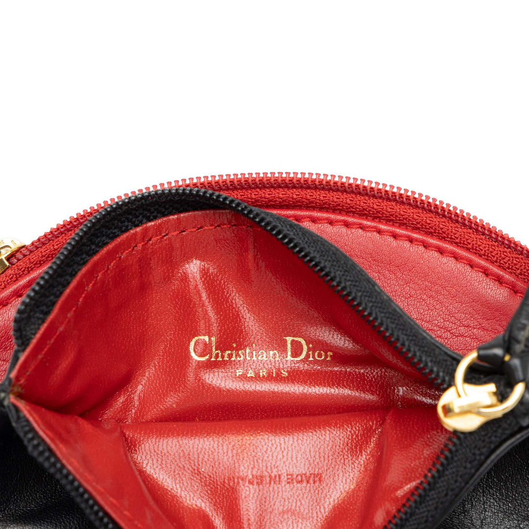 Dior CD Trio Porte-monnaie Noir