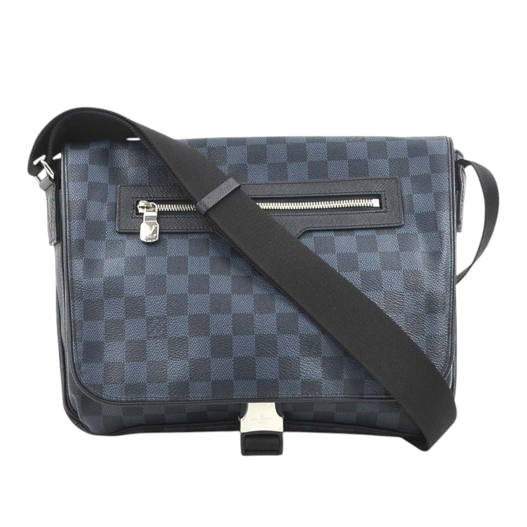 Damier Cobalt Matchpoint Messenger Bleu