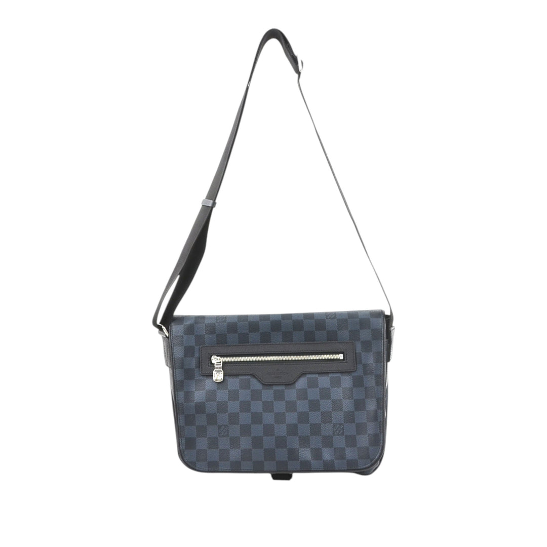 Damier Cobalt Matchpoint Messenger Bleu