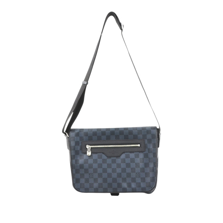 Damier Cobalt Matchpoint Messenger Bleu