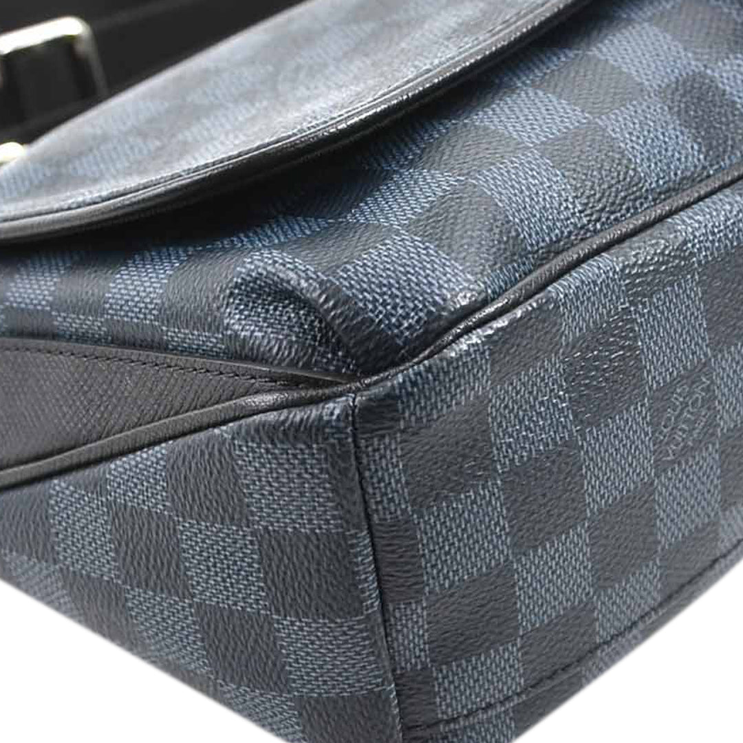 Damier Cobalt Matchpoint Messenger Bleu