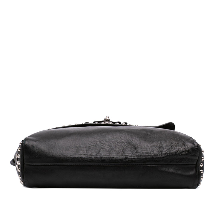 clouté Sweet Charity Sac Noir