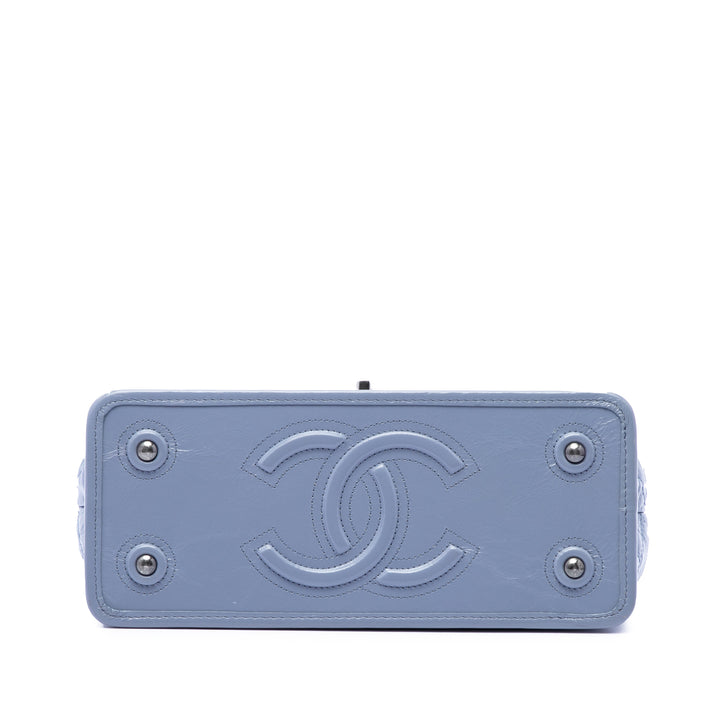 Chanel Matelassé vieilli Cuir de veau Simple rabat