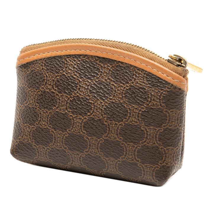 Celine Macadam Coated Toile Coin Pochette