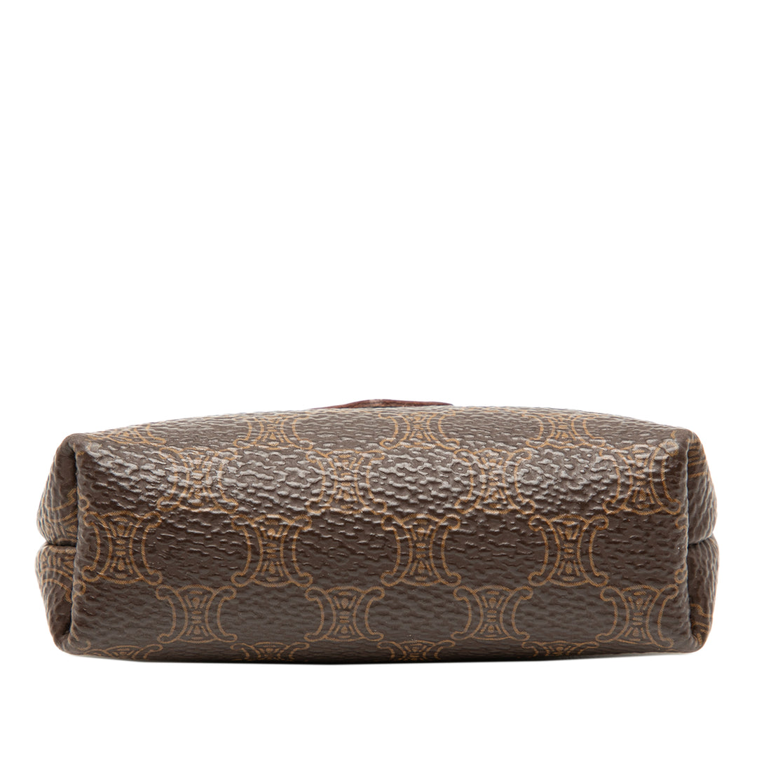 Celine Macadam Coated Toile Coin Pochette