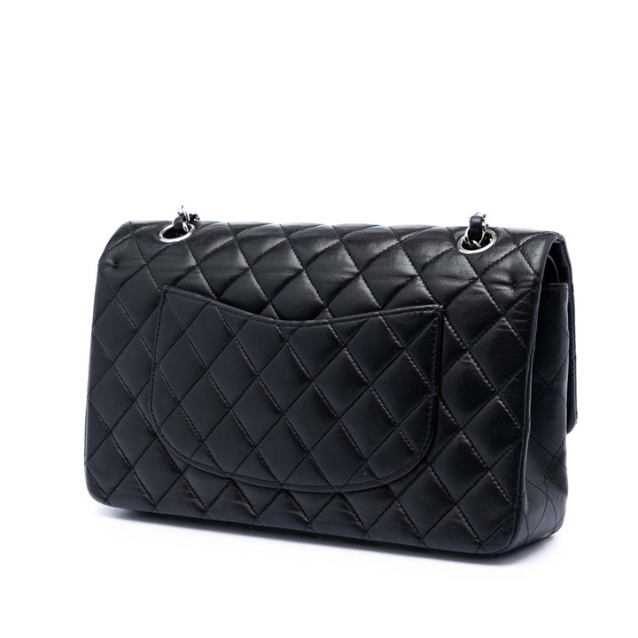 Chanel Medium Classic Cuir d’agneau Double rabat