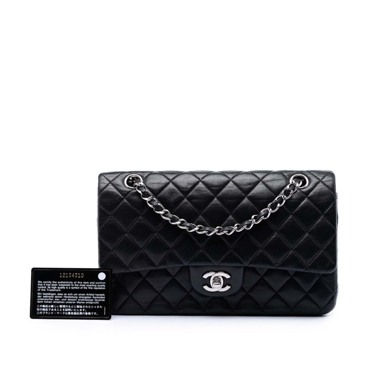 Chanel Medium Classic Cuir d’agneau Double rabat