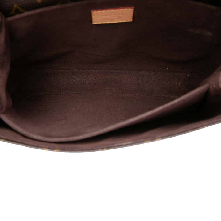 Pochette Métis Monogram Marron