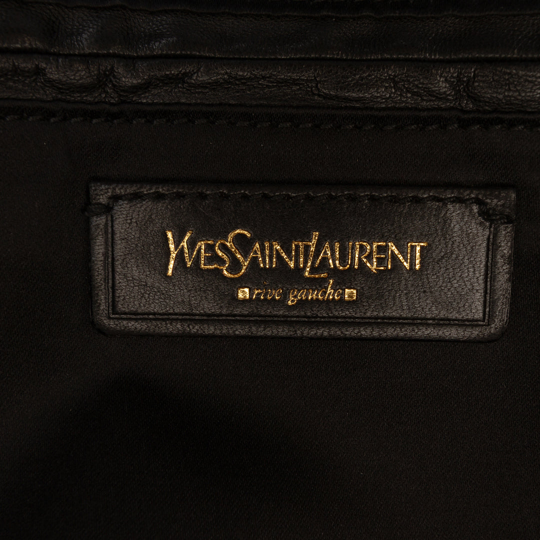 Saint Laurent Sac Muse oversize vernis