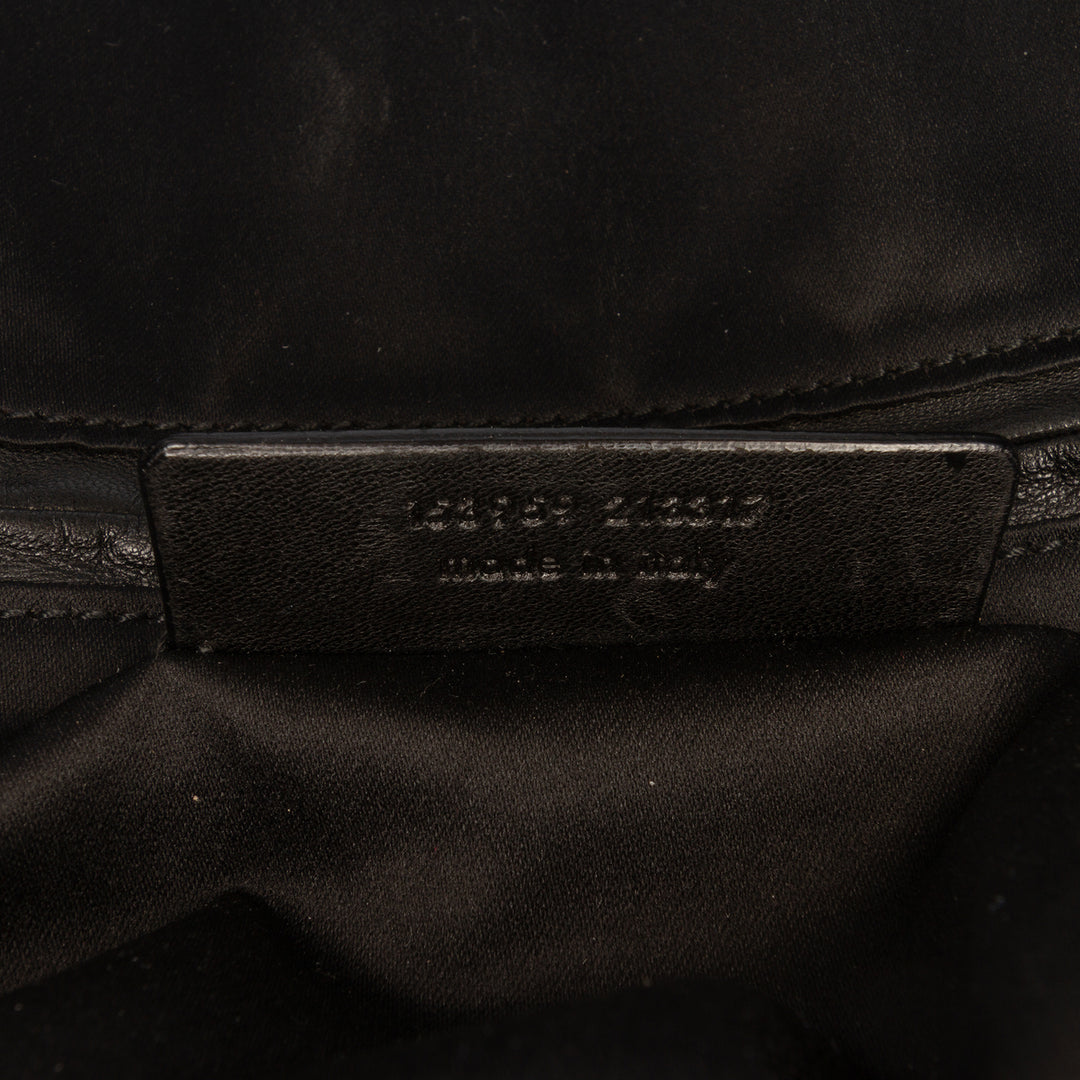 Saint Laurent Sac Muse oversize vernis