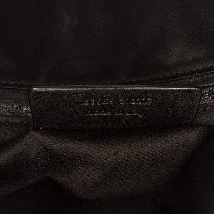 Saint Laurent Sac Muse oversize vernis
