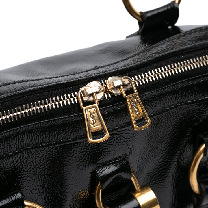 Saint Laurent Sac Muse oversize vernis