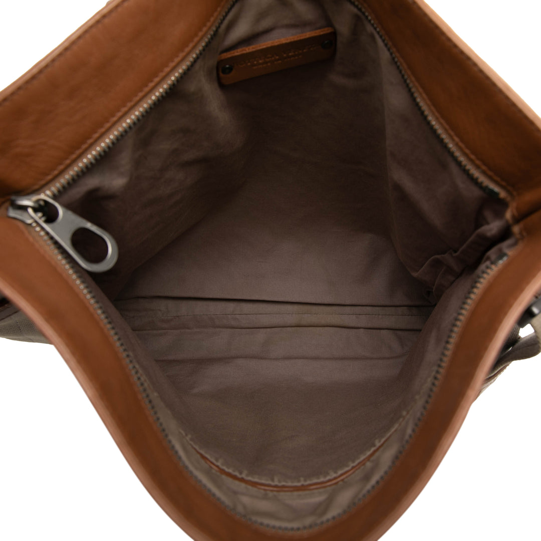Bottega Veneta Sac bandoulière Intrecciato nappa Marron – vue 4 – GABY PARIS