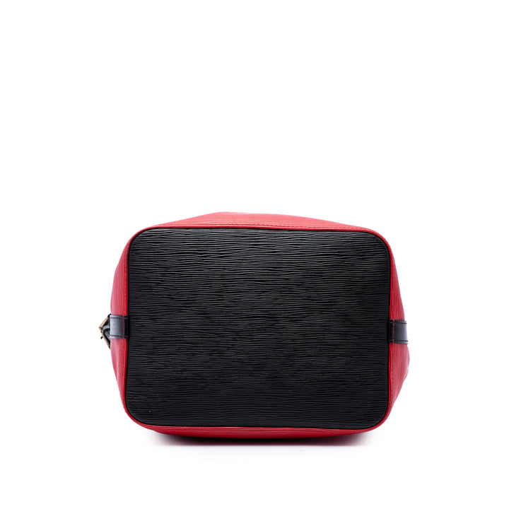 Louis Vuitton Bicolore Noe PM Épi Rouge – vue 3 – GABY PARIS