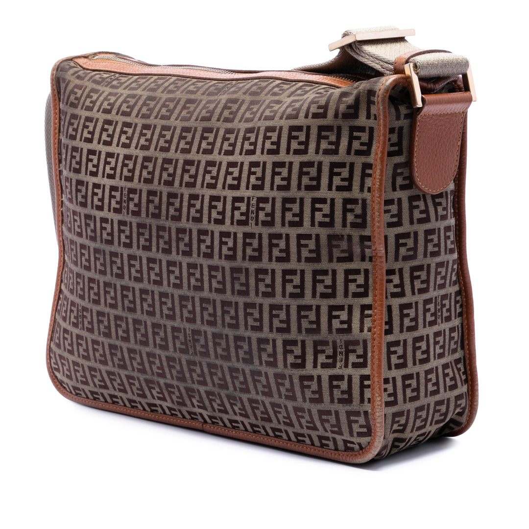 Fendi Zucchino F Charm Sac Toile