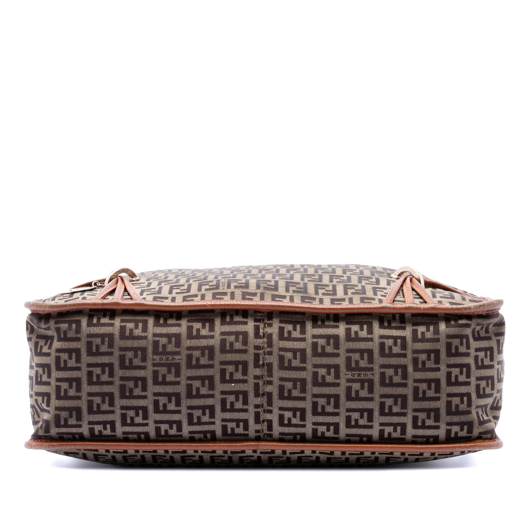 Fendi Zucchino F Charm Sac Toile
