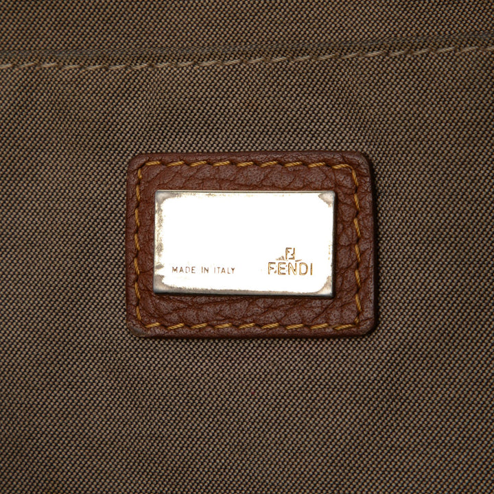 Fendi Zucchino F Charm Sac Toile