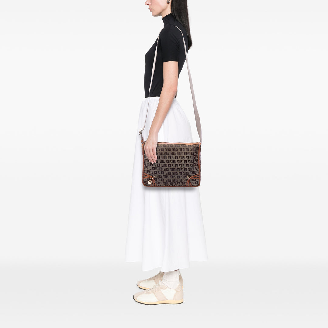 Fendi Zucchino F Charm Sac Toile