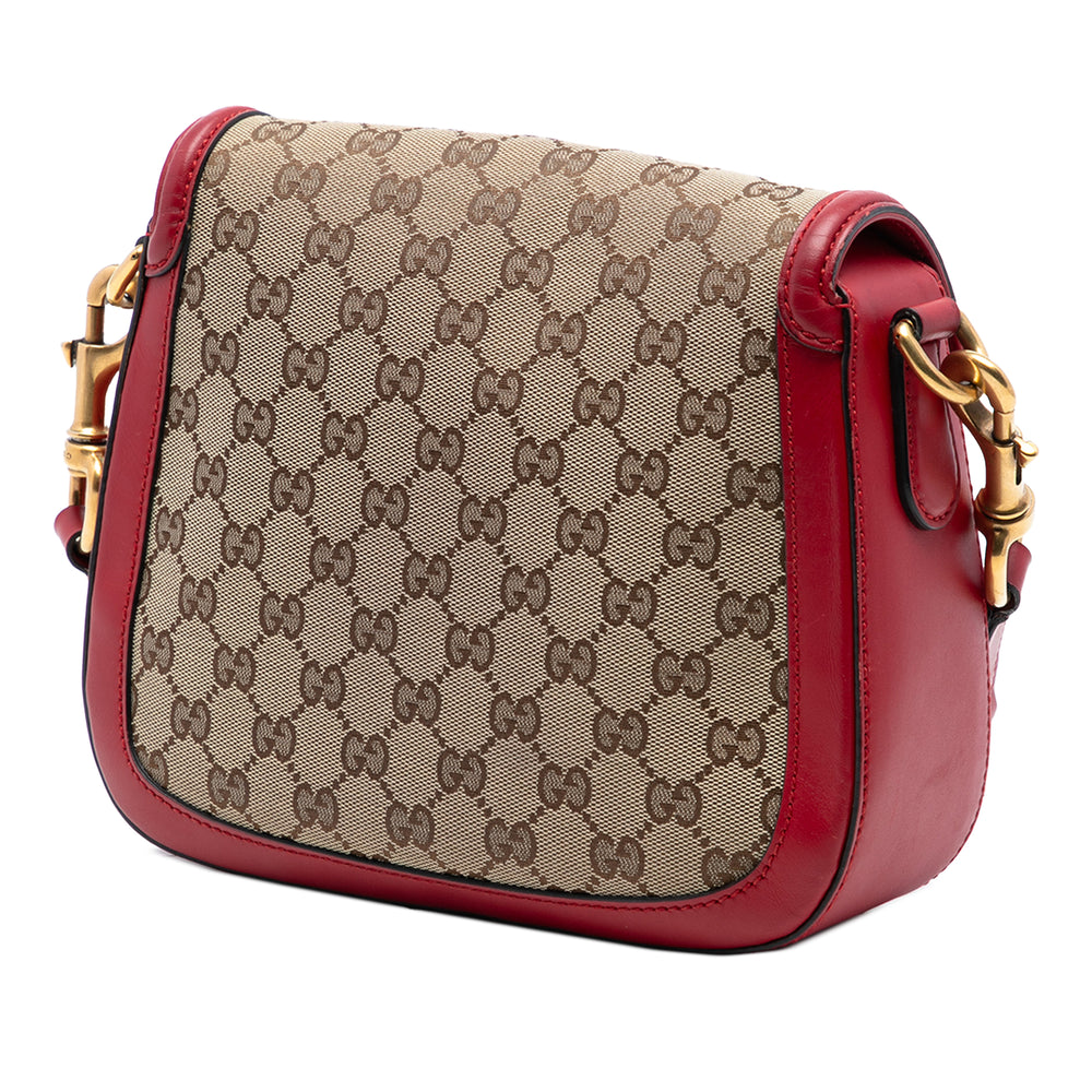 Gucci Sac bandoulière GG Lady Web Moyen Marron – vue 2 – GABY PARIS