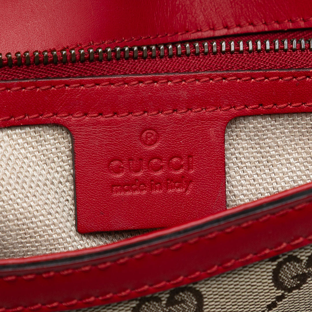 Gucci Sac bandoulière GG Lady Web Moyen Marron – vue 5 – GABY PARIS