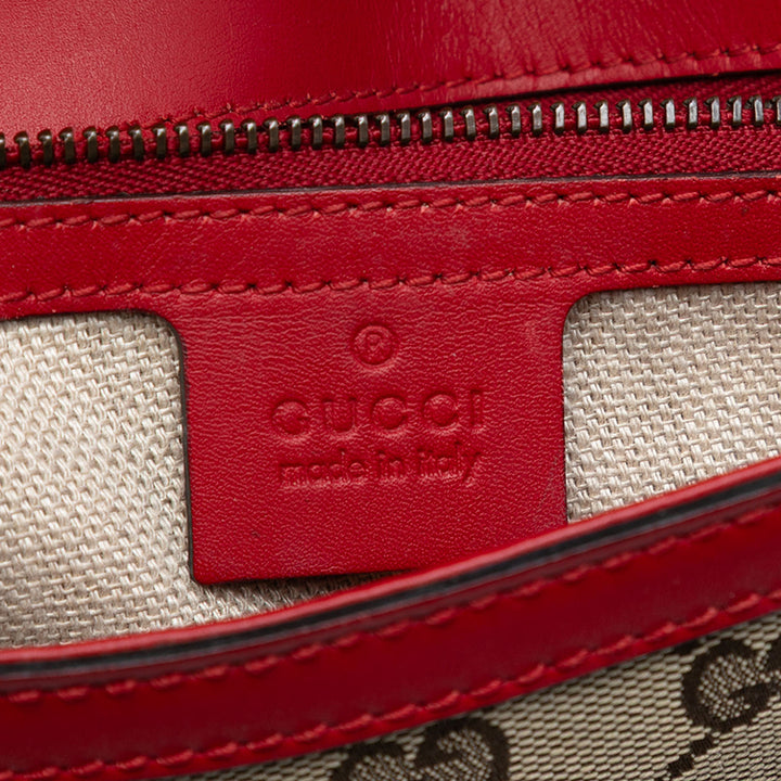 Gucci Sac bandoulière GG Lady Web Moyen Marron – vue 5 – GABY PARIS