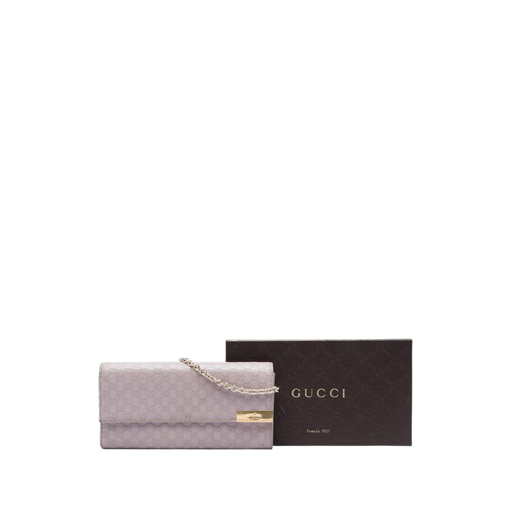 Microguccissima Dice Wallet on Chain Violet
